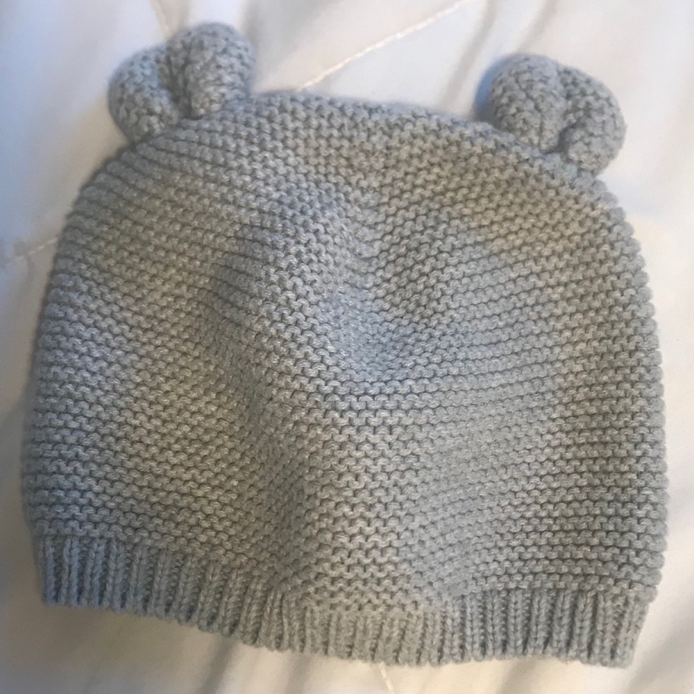 👼🏻 2 for $10👼🏻 knit baby hat with ears cute